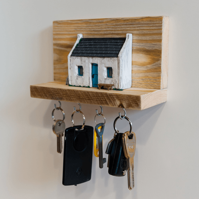 Porte-clés "Maison de pêcheur"