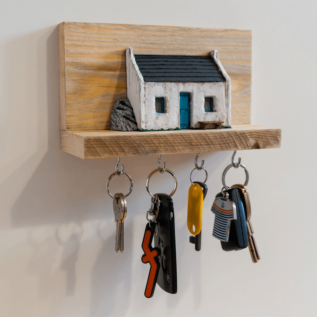 Porte-clés "Maison de pêcheur"