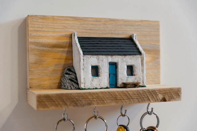 Porte-clés "Maison de pêcheur"