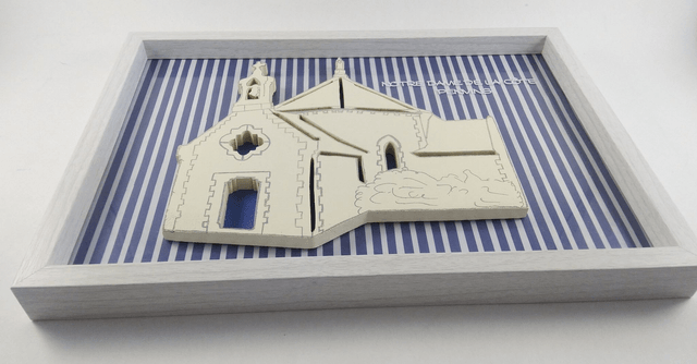 Cadre déco chantourné - Notre Dame de la Côte