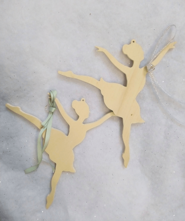 Ballerine DIY à peindre et à suspendre