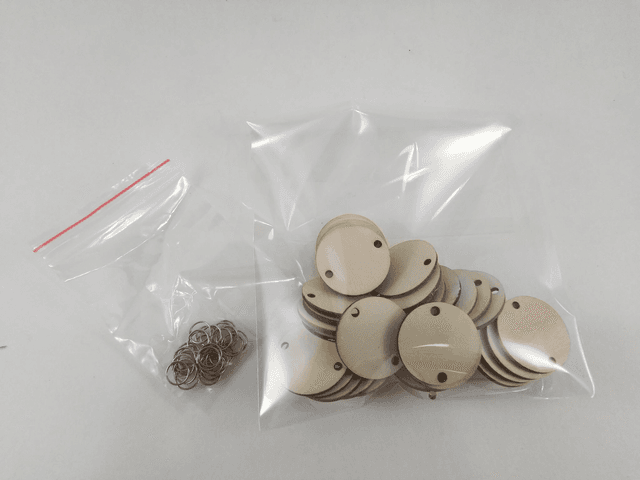 Lot de 10 pastilles vierges pour calendrier perpétuel